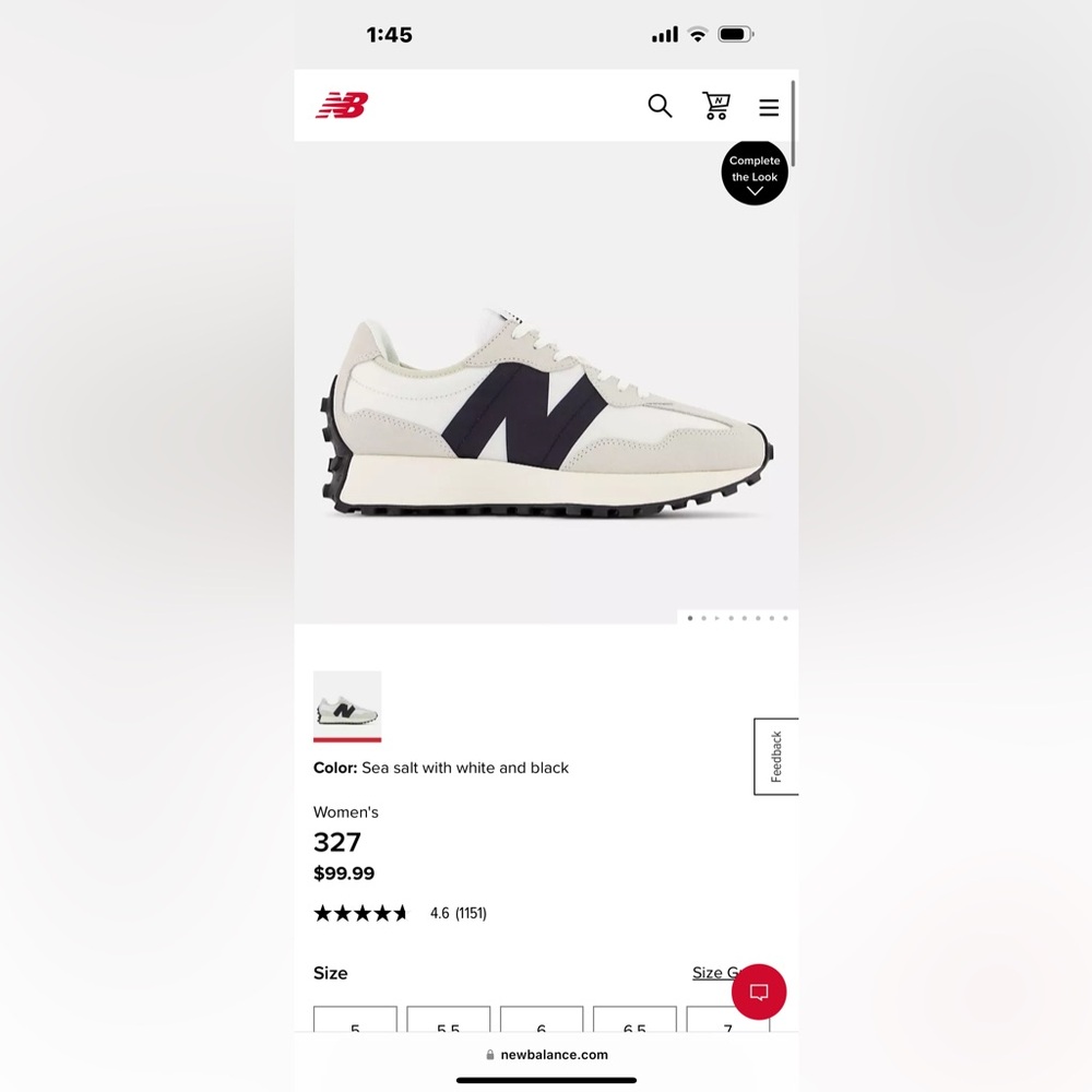 BRAND NEW NEW BALANCE WOMENS 327 SHOES